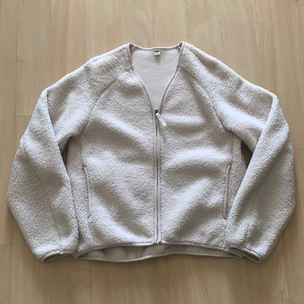 Uniqlo Pile-lined Fleece Zip Jacket